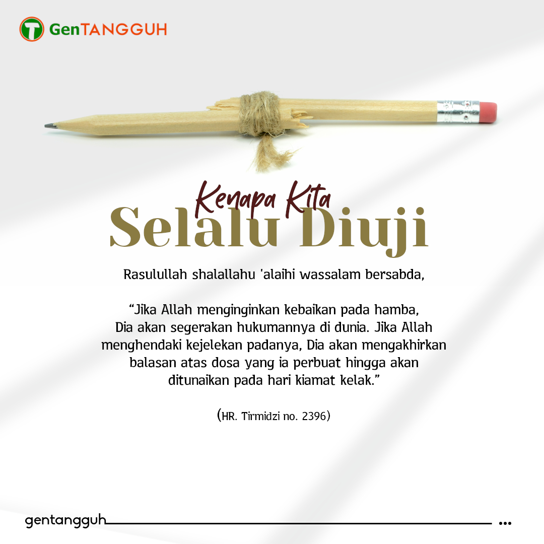 kenapa manusia selalu diuji